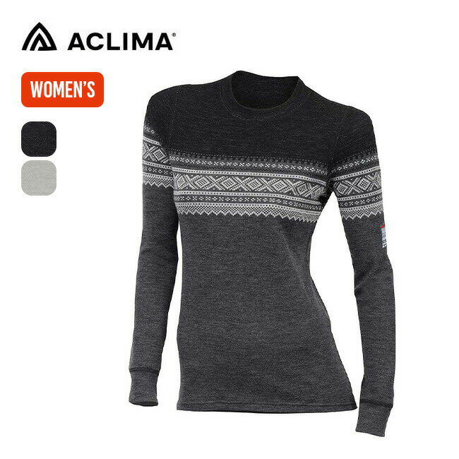 【一部SALE】アクリマ デザインウールマリウスクルーネック【ウィメンズ】 ACLIMA 101688 トップス ミ..