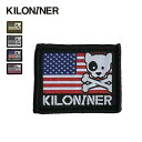 キロナイナー ミニフリーダムクロスボーンズドッグアンドロゴパッチ KILONINER Mini Freedom Crossbones Dog and Logo ...