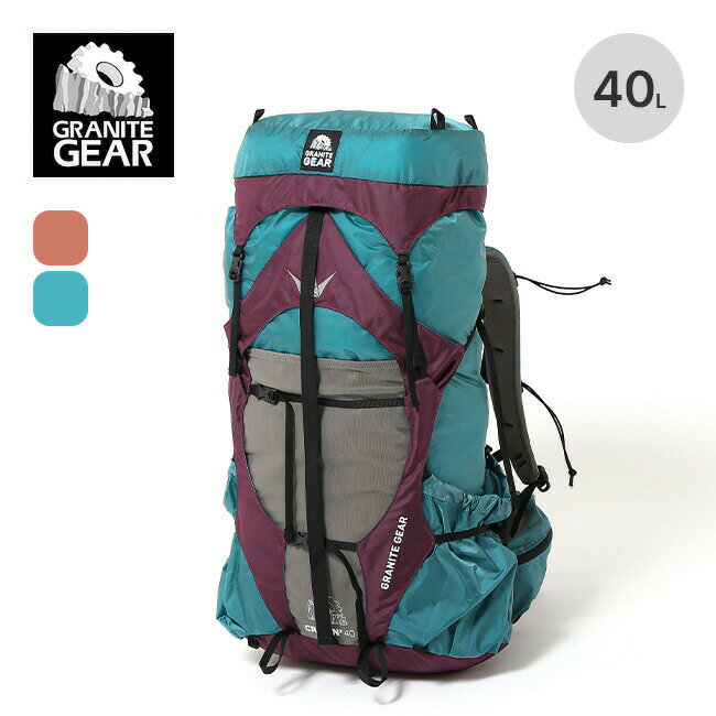 グラナイトギア クラウン3/40L/ECO ユニセックス GRANITE GEAR CROWN3 ECO UNISEX 2211200114 リュック バックパック ザック おしゃれ キャンプ アウトドア