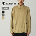 【SALE Max45%OFF】スノーピーク タキビチノジャケット snow peak apparel TAKIBI Chino Jacket メンズ レディー...