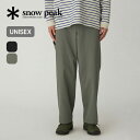 【SALE Max45%OFF】【ラスト1点】スノーピーク タキビチノワイドパンツ snow peak apparel TAKIBI Chino Wide Pa...