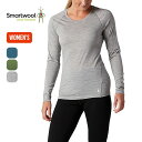 スマートウール クラシックオールシーズンメリノ ベースレイヤーロングスリーブ【ウィメンズ】 Smartwool レディース SW61211 トップス 長袖 Tシ...