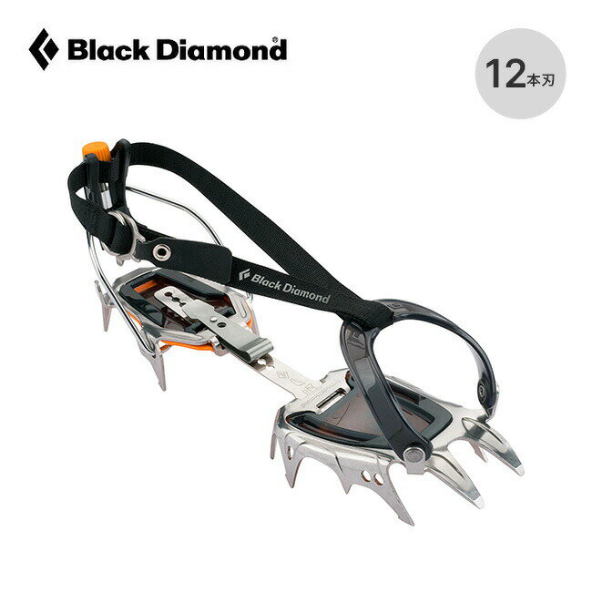 ブラックダイヤモンド セラック クリップ Black Diamond Serac Clip BD33054 アイゼン クランポン 12本刃 スノーハイク スキー登山 おしゃれ キャンプ アウトドアウェア
