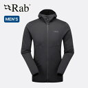 ラブ エボリュートフーディ メンズ Rab Men's Evolute Hoody QFG-19 アウター 上着 パーカー フード おしゃれ キャンプ アウトドア
