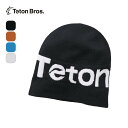 【SALE 10%OFF】ティートンブロス 80sロゴティービー WG Teton Bros. メンズ レディース ユニセックス ニット帽 帽子 ビーニー フェ...