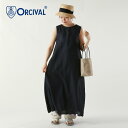 【ラスト1点】オーシバル スリーブレスロングドレス【ウィメンズ】 ORCIVAL SLEEVELESS LONG DRESS レディース #OR-G0080 Y...