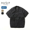 【SALE 40%OFF】ノービット インシュレーションインナーブッシュショートスリーブジャケット norbit メンズ HNDN-027 半袖 ジャケット ア...