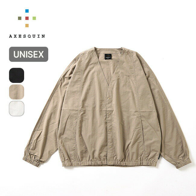 【SALE Max50%OFF】アクシーズクインモディファイド クラシックウインドカーディガンLT AXESQUIN modified CLASSIC WIND CARDIGAN LT メンズ レディース ユニセックス 321090 ジャケット アウター ナイロン 防風 軽量 撥水 トップス おしゃれ キャンプ アウトドア