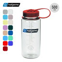 ナルゲン 広口0.5L トライタンリニュー nalgene Tritan Renew 0.5L ウォーターボトル 水筒 クリア 透明 プラスチック 500ml ...
