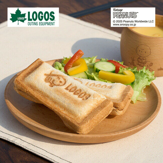 ロゴス スヌーピー(PEANUTS 75years)木製プレート LOGOS 86001136 皿 食器 天然ブナ材 天然木 バーベキ..