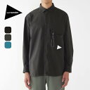【SALE 30%OFF】アンドワンダー ドライブリーザブルLSシャツ and wander dry breathable LS shirt メンズ レディース...