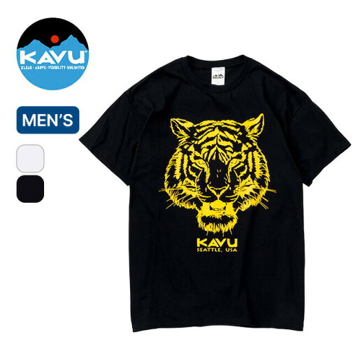 カブー タイガーTee KAVU Tiger Tee メンズ 19822258 Tシャツ トップス 半袖 おしゃれ キャンプ アウトドア カブー タイガーTee KAVU Tiger Tee メンズ 19822258 Tシャツ トップス 半袖 おしゃれ キャンプ アウトドア