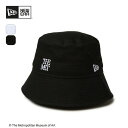 【SALE Max30%OFF】ニューエラ×ザメット バケット01 SBザメット NEW ERA×THE MET コラボ 限定 セーラーブリム ミニロゴ バケハ...
