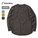 ティートンブロス ジャーニークルー ユニセックス Teton Bros. メンズ レディース シャツ トップス 長袖 通気性 吸汗速乾 撥水 防シワ ストレッチ...