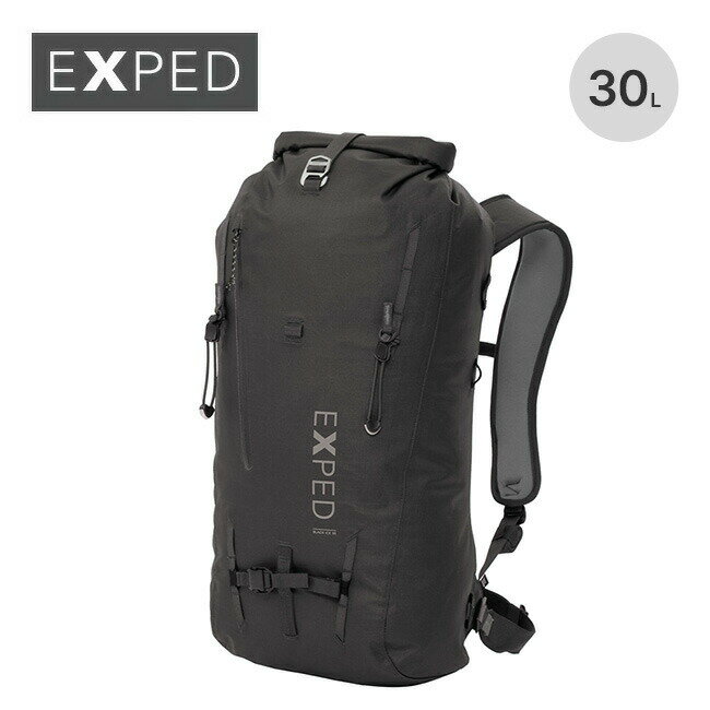 乐天商城 - エクスペド ブラックアイス30 EXPED Black Ice 30 396474 バックパック リュック ザック ロールトップ 登山 おしゃれ キャンプ アウトドア