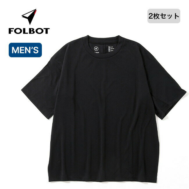 楽天サンデーマウンテン Select Dealsフォルボット フリーダムスリーブTシャツ（2枚パック） FOLBOT FREEDOM SLEEVE T-SHIRT FT-FST00010 半袖 クルーネック キャンプ アウトドア