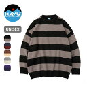 【ラスト1点】カブー ボーダーニット KAVU 19823012 ユニセックス メンズ レディース トップス ニット プルオーバー 長袖 フェス おしゃれ キャ...