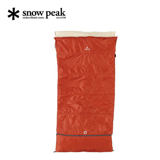 スノーピーク セパレートシュラフ オフトンワイド snow peak BD-103 寝袋 キャンプ アウトドア 【正規品】