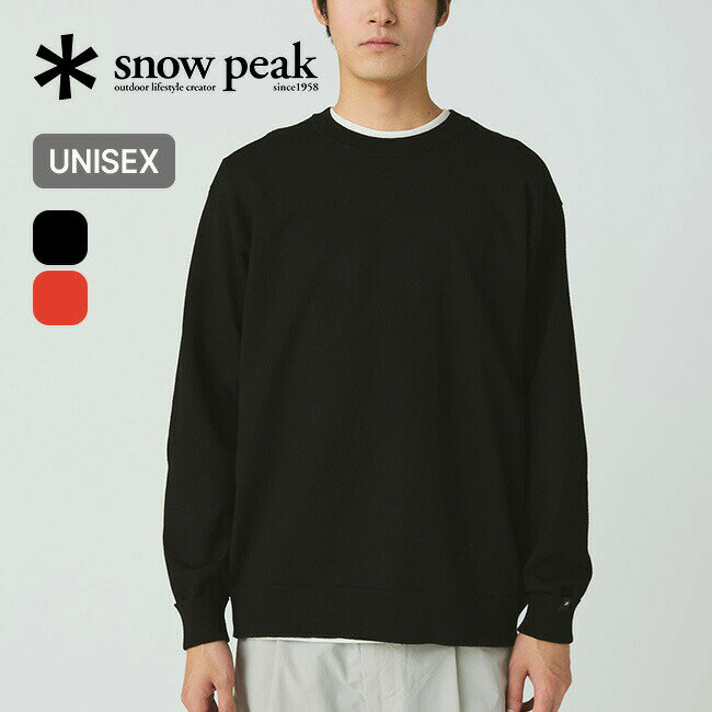 スノーピーク ウォッシャブルウールクルーネックニット snow peak Washable Wool Crewneck Knit メンズ レディース ユニセック...