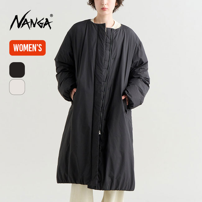 ナンガ ノーカラーダウンコート【ウィメンズ】 NANGA NO COLLAR DOWN COAT ND2442-1C600 レディース トップス アウター コー...