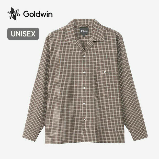 ڥ饹1ۥɥ ڡѡߥͥץ쥤ɥ GOLDWIN PaperLinen Plaid Shirt  ǥ ˥å ...