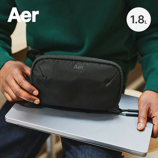 エアー プロキット Aer Pro Kit AER-61005 ポーチ オーガナイザー ブラック トラベル コンパクト 整理 収納 旅行 ガジェットポーチ おしゃれ キャンプ アウトドア sundaymountain-10009253 サンデーマウンテン Select Deals パッケージ画像