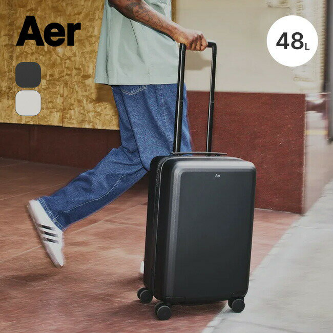エアー キャリーオン MAX Aer Carry-On Max スーツケース キャリーケース キャリーバッグ ハードケース トラベル 旅行 おしゃれ ブラック 48L キャンプ アウトドア