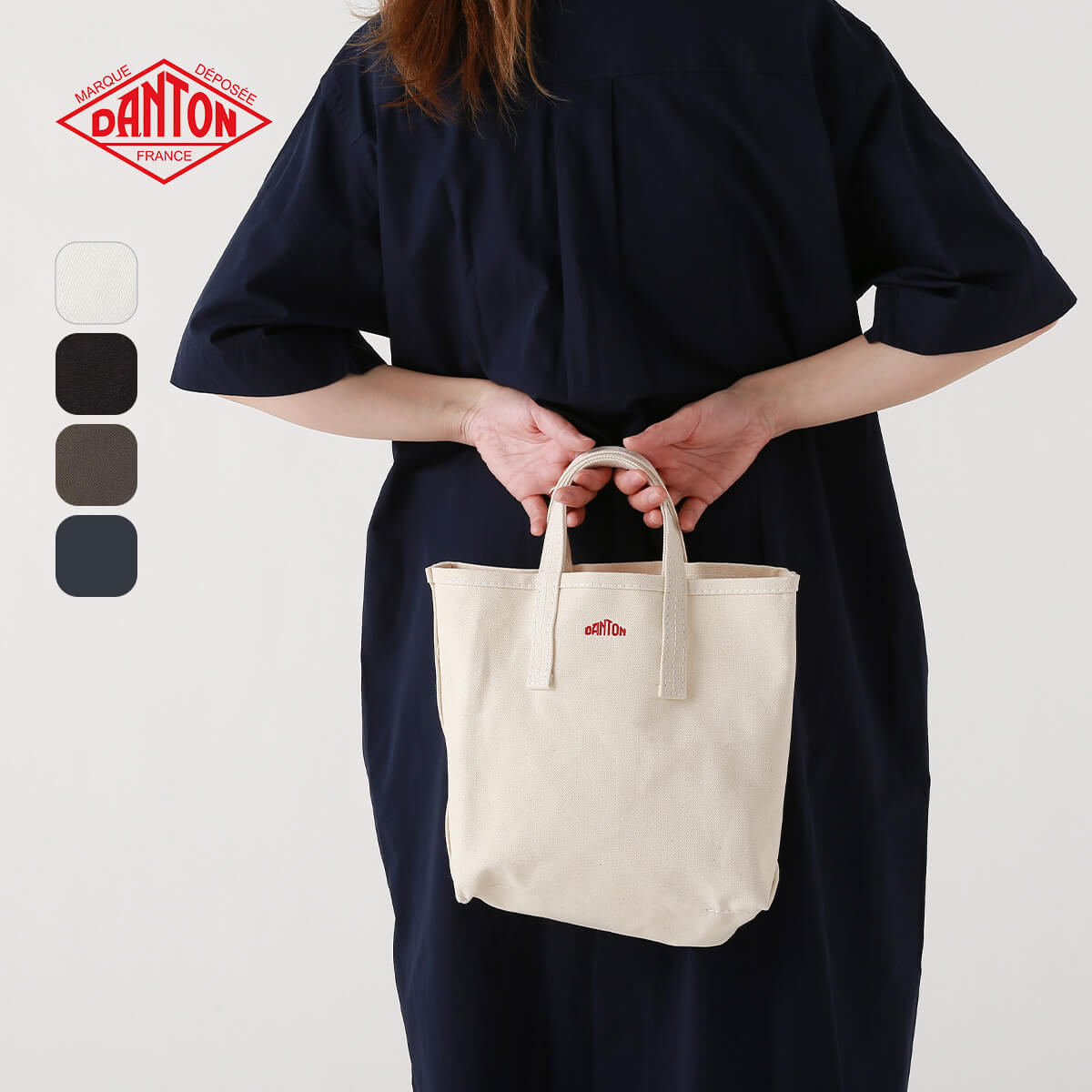 Rakuten - 【正規取扱店】 ダントン ヴォージュ モワイヤン コットンキャンバス DANTON COTTON CANVAS TOTE BAG ユニセックス メンズ ウィメンズ レディース VOSGES MOYEN バッグ トートバッグ 手提げ カバン ランチトート 弁当 トラベル 旅行 フェス おしゃれ キャンプ アウトドア