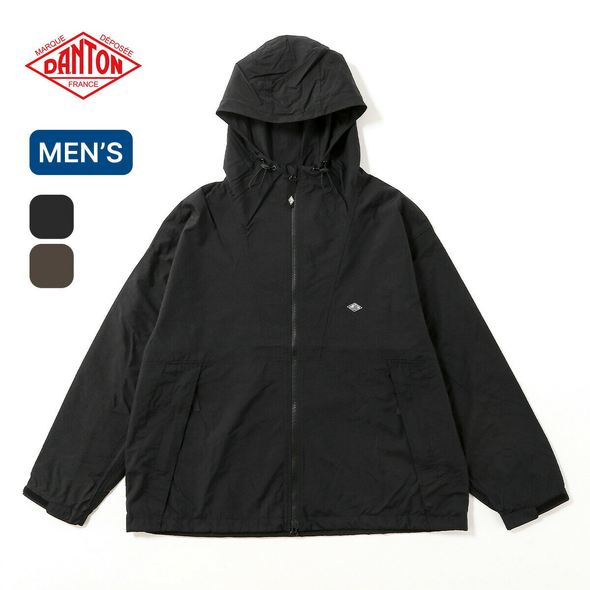 Rakuten - 【正規取扱店】 ダントン フーデッドショートジャケット スタナーナイロン DANTON HOODED SHORT JACKET STUNNER NYLON メンズ #DT-A0675 SNYアウター マウンテンパーカー キャンプ アウトドア
