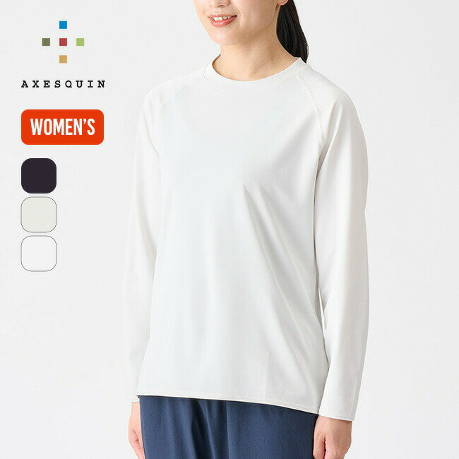 Other - アクシーズクイン サンプルーフLS Tee-リラックス【ウィメンズ】 AXESQUINS unproof LS Tee - Relax レディース 011109 長袖 ロンT カットソー トップス キャンプ アウトドア