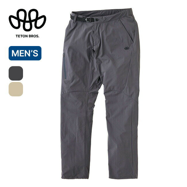 Rakuten - ティートンブロス リッジパンツ メンズ Teton Bros. Ridge Pant TB261-11 ボトムス ロングパンツ 長ズボン 撥水 軽量 速乾 ストレッチ シンプル カジュアル おしゃれ キャンプ アウトドア