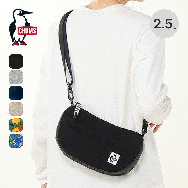 チャムス ミニバナナショルダー スウェットナイロン CHUMS MIni Banana Shoulder Sweat Nylon CH60-3609 カバン ショルダーバッグ 斜め掛け タウンユース トラベル 旅行 おしゃれ キャンプ アウトドア