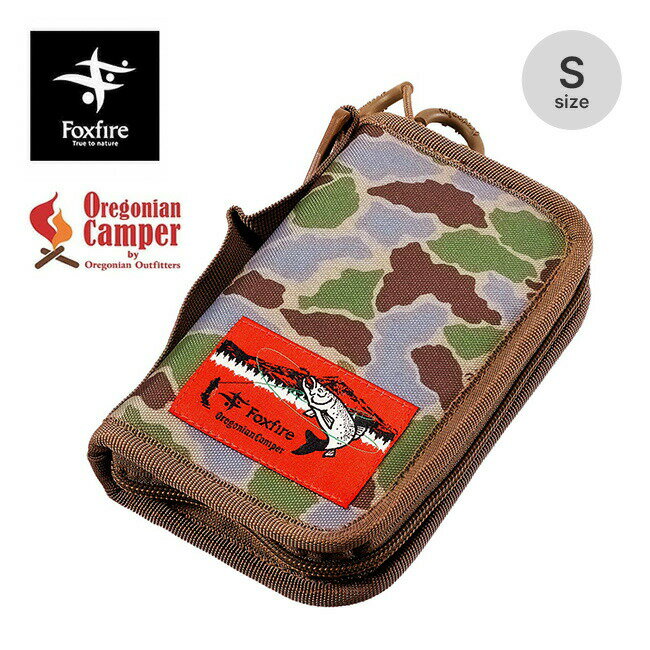 폭스 파이어 FE-CAMO 루어 왈렛 S Foxfire Lure Wallet S 5021436 Oregonian Camper 오레고니안 캠퍼 콜라보레이션 낚시 수납 소품 낚시 세련된 캠프 야외