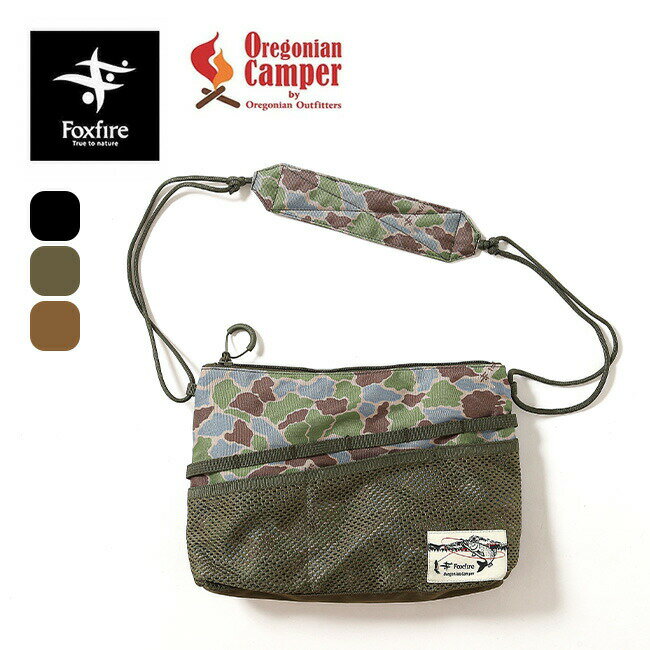 Rakuten - フォックスファイヤー FE-CAMOサコッシュ Foxfire FE-CAMO Sacoche 5321556 Oregonian Camper オレゴニアンキャンパー ショルダー ポーチ バッグ 鞄 キャンプ アウトドア
