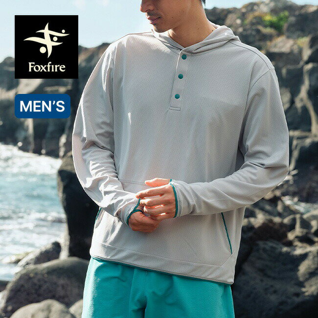 Rakuten - フォックスファイヤー SC FISHDOMフーディ Foxfire SC FISHDOM Hoody メンズ 6915619 PAPERSKY ペーパースカイ アウター トップス フーディ 着る防虫 虫よけ 虫除け ジャケット UVカット 吸汗速乾 コラボレーション フェス おしゃれ キャンプ アウトドア