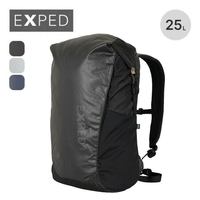 Rakuten - エクスペド タイフーン25 EXPED Typhoon 25 396558 防水 リュック バックパック リュックサック ロールトップ スタッフサック トラベル 旅行 フェス おしゃれ キャンプ アウトドア