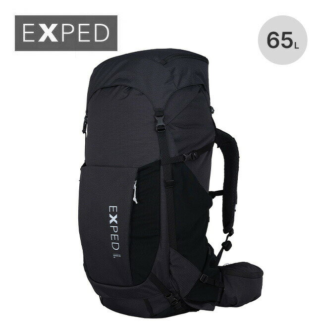 Rakuten - エクスペド リッジライン65 EXPED Ridgeline 65 リュック ザック バックパック ロールトップ ヒップバッグ レインカバー付き 登山 トラベル 旅行 おしゃれ キャンプ アウトドア
