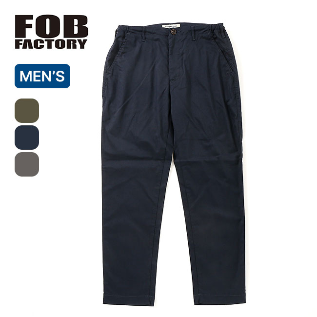 楽天市場】fob factory f0438 リラックス ナローイージーパンツの通販