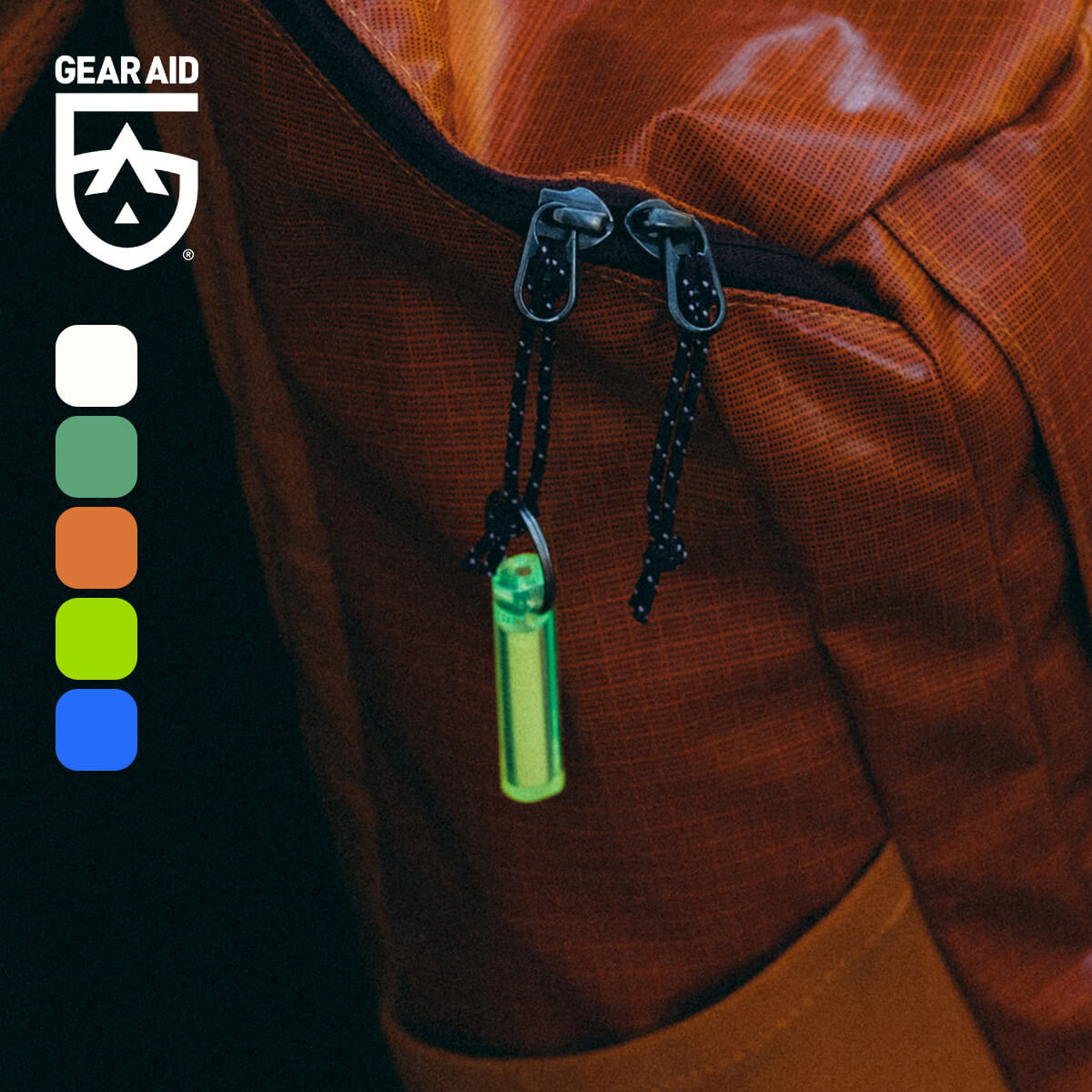 ギアエイド ナイグロー GEAR AID NI-GLO 小物 蓄光 キーホルダー ストラップ おし...