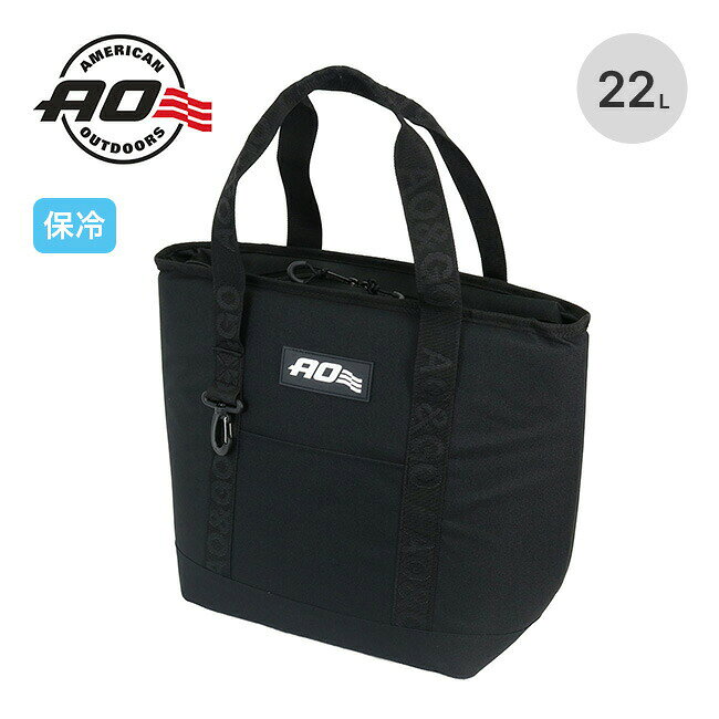 Rakuten - エーオークーラーズ キャンバス ソフトクーラートート AO Coolers Canvas Soft Cooler Tote AOTOTBK クーラーボックス クーラーバッグ 保冷 トラベル 旅行 キャンプ アウトドア