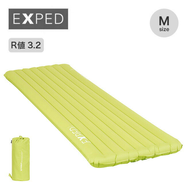 Rakuten - エクスペド ウルトラ3R M EXPED Ultra 3R M 395751-B11 3シーズン エアマット 寝具 コンパクト 軽量 ポンプ付属 トラベル 旅行 災害 車中泊 キャンプ アウトドア