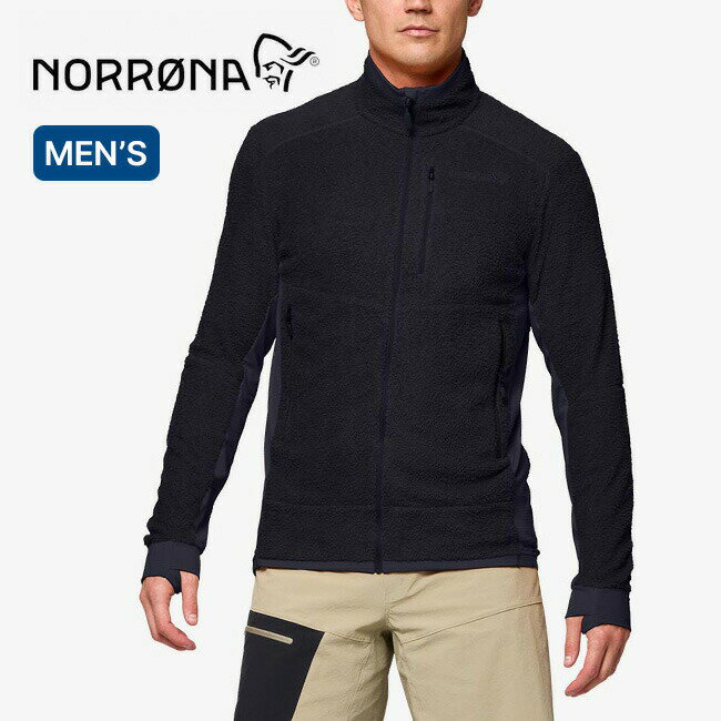 樂天商城 - ノローナ フォルケティン ウォーム1アクティブジャケット メンズ NORRONA falketind warm1 Active Jacket 1895-26 アウター 上着 フリース トレラン 登山 キャンプ アウトドア