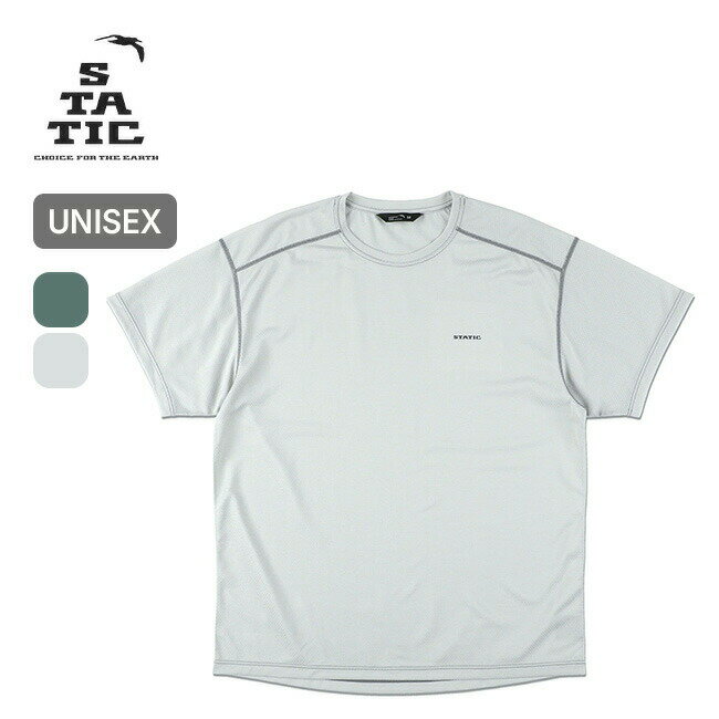 樂天商城 - スタティック ハイブS/S STATIC HIVE S/S ユニセックス メンズ レディース 36221 Tシャツ 半袖 メッシュ 軽量 抗菌 防臭 スポーツ 運動 登山 キャンプ アウトドア