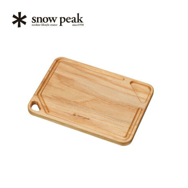 楽天サンデーマウンテン Select Dealsスノーピーク MYプレート snow peak TW-040 天然木 お皿 木製 食器 ウッド カントリー風 アウトドア バーベキュー BBQ まな板 カッティングボード 吊るせる 調味料 溝 チョーク おうちキャンプ 庭キャンプ グランピング べランピング キャンプ ギフト【正規品】