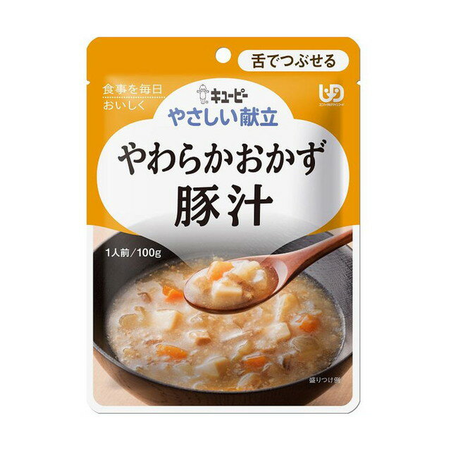 ◆キューピー Y3-33 やさしい献立 やわらかおかず 豚汁 100g【6個セット】