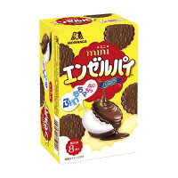◆森永製菓 ミニエンゼルパイ<バニラ> 8個 【5個セット】