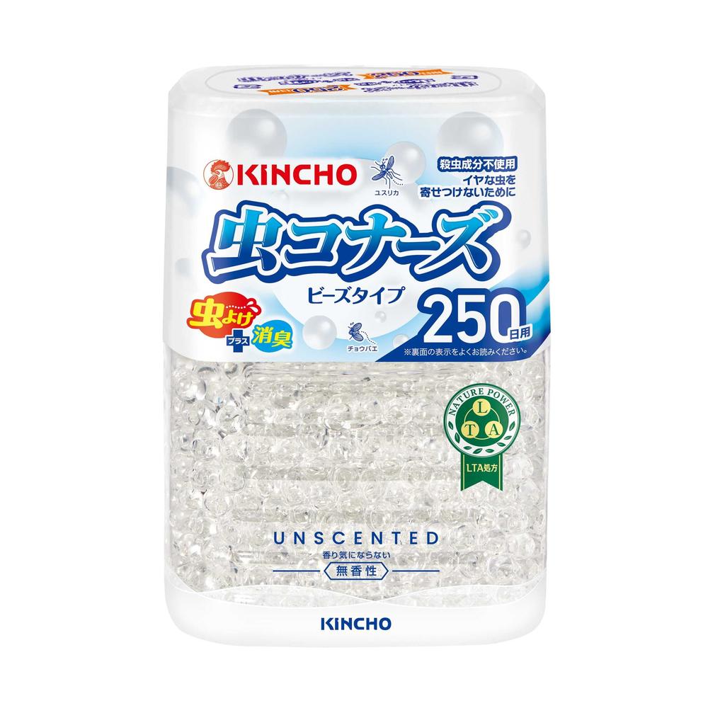 金鳥 虫コナーズ 置き型 ビーズタイプ 250日用 無香性 360g