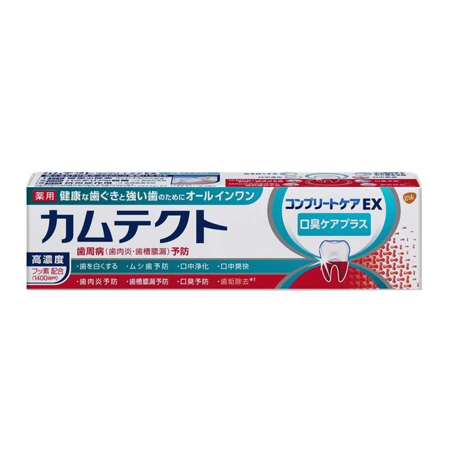 【医薬部外品】薬用 カムテクト コンプリートケアEX 口臭ケアプラス 105g