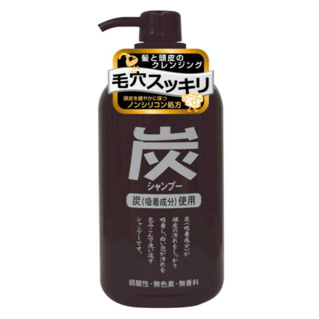 商品名炭シャンプー 600ml 内容量600ML 商品説明●炭の持つミネラル分が頭皮と髪に浸透し、デリケートな髪をいたわりながら、やさしく洗い上げ、ツヤのある髪を取り戻します。 使用上の注意●お肌に合わないときは、ご使用をおやめください。 ●傷、はれもの、湿疹等、異常のあるときは使用しないでください。 ●使用中や使用後に赤み、かゆみ、刺激等の異常があらわれたときは使用得御中止し、皮フ科専門医等にご相談ください。そのまま使用を続けると悪化することがあります。 ●目に入ったときは、水ですぐに洗い流してください。 ●幼小児の手の届かない所においてください。 成分・分量水、コカミドDEA、(C12、13)パレスー3硫酸Na、PG、ココイルサルコシンNa、ココアンホ酢酸Na、薬用炭、パンテノール、クエン酸、ラウロイルメチルアラニンNa、ポリクオタニウムー10、変性アルコール、塩化Na、フェノキシエタノール、メントール、グリセリン、ココイルアルギニンエチルPCA、EDTA-2Na、プロピルパラベン、メチルパラベン 問合せ先株式会社ジュンコスメティック TEL03(3863)2865 メーカー／輸入元純ケミファ 発売元ジュンコスメティック 原産国日本 商品区分化粧品 広告文責株式会社サンドラッグ 電話番号:0120-009-368 JAN4964653100585 ブランドジュンコスメティック※パッケージ・デザイン等は、予告なしに変更される場合がありますので、予めご了承ください。　