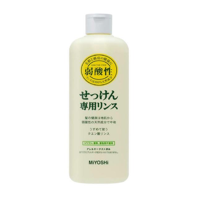 ミヨシ 無添加せっけん 専用リンス 350ml